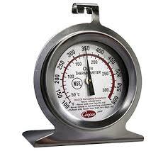 Oven Thermometer, Temperature Range 100 To 600F